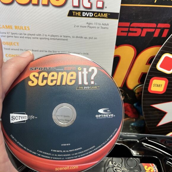 Scene it? Sports Powered by ESPN The DVD Game EUC - Picture 9 of 12